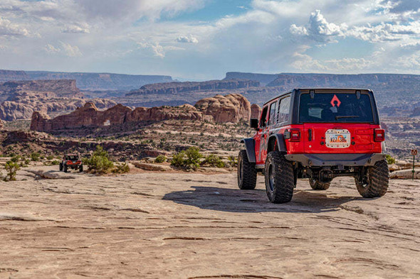 Artec Industries 18-25 Jeep Wrangler JL Sahara Jl Spare Tire Delete Kit V2 - Bare Aluminum