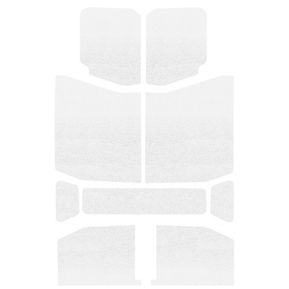 DEI 18-23 Jeep Wrangler JL 4-Door Boom Mat Headliner - 9 Piece - White
