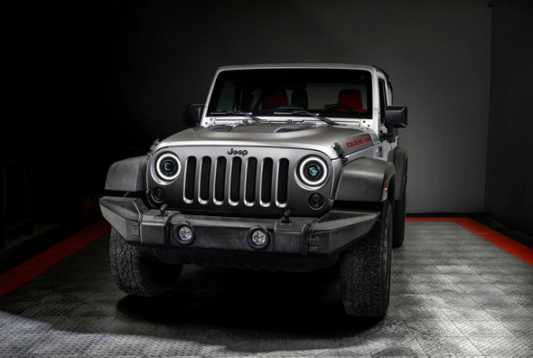 ORACLE Lighting 0718 Jeep Wrangler JK Oculus 7in Switchback Bi-LED Projector Headlights