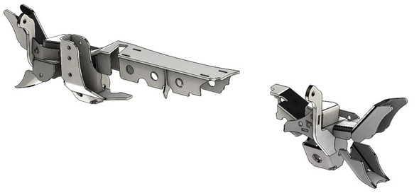 Artec Industries 93-06 Jeep Wrangler TJ Front Axle Swap Kit Dana 44 (Rubicon) Lca Brkts w/ Cam Slot