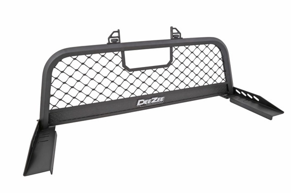 Dee Zee 15-23 Chevrolet Colorado Cargo Management Cab Rack - TXT Blk Mesh