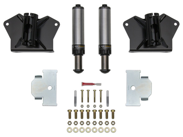 ICON 2007+ Toyota Tundra Rear Hydraulic Bump Stop Kit