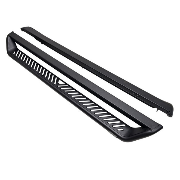 Westin 24-26 Toyota Land Cruiser Outlaw Drop Running Boards - Textured Black