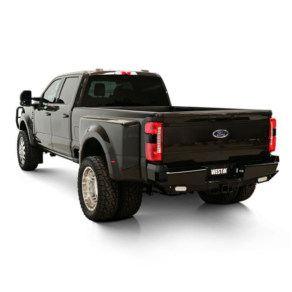 Westin 23-25 Ford F-250/350/450/550/600 HDX Bandit Rear Bumper - Black
