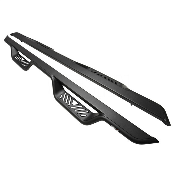 Westin 19-22 Chevrolet Silverado / GMC Sierra Crew Cab Outlaw Nerf Step Bars - Textured Black