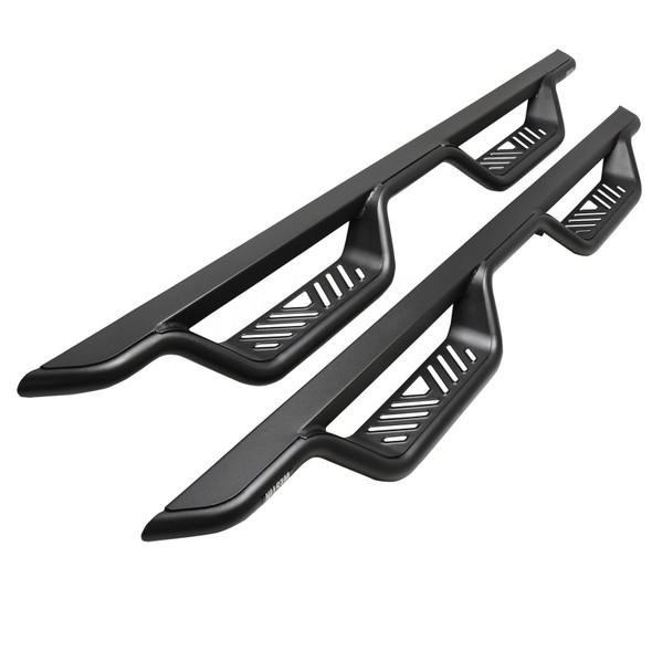 Westin 07-21 Toyota Tundra Double Cab Outlaw Nerf Step Bars - Textured Black