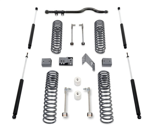 MaxTrac 07-18 Jeep Wrangler JK 4.5in/4.5in MaxPro Coil Lift Kit w/Track Bar & MaxTrac Shocks
