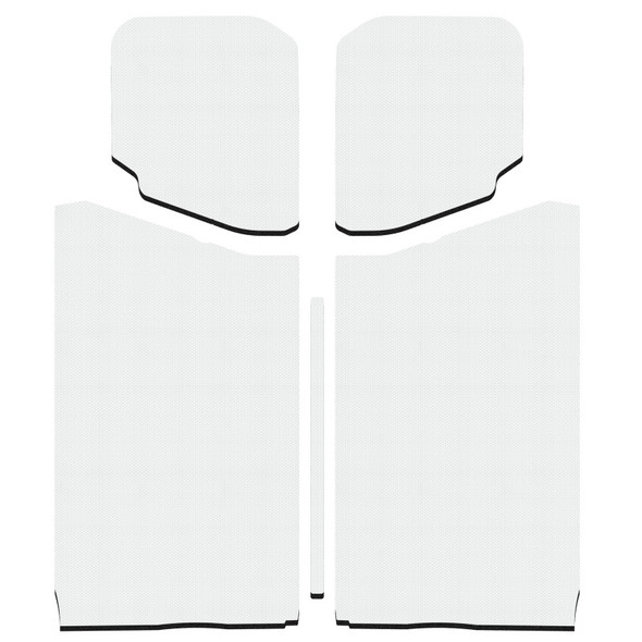 DEI 18-23 Jeep Wrangler JL 2-Door Boom Mat Headliner - 5 Piece - White