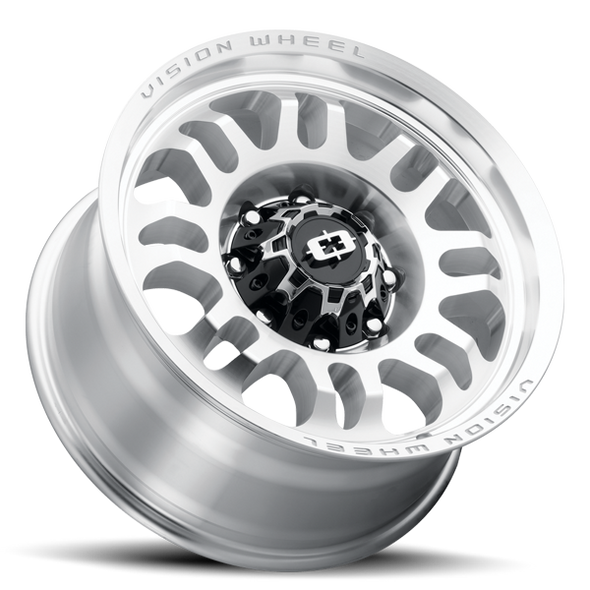 Vision 409 - 17x9 - 6x139.7 BP - 12mm Offset - Silver Wheel