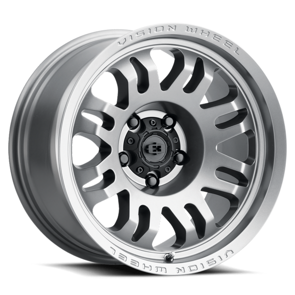 Vision 409 - 18x9 - 8x165.1 BP - 12mm Offset - Gunmetal Wheel