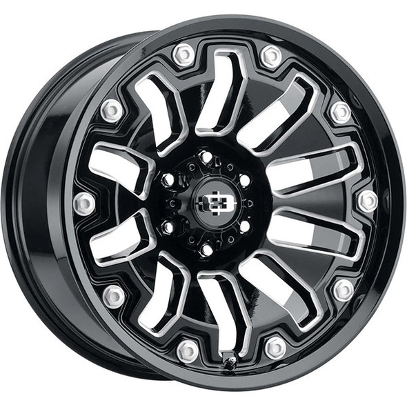 Vision 362 - 20x9 - 8x180 BP - 12mm Offset - Black Wheel