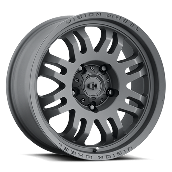 Vision 409 - 20x9 - 6x120 BP - 12mm Offset - Black Wheel