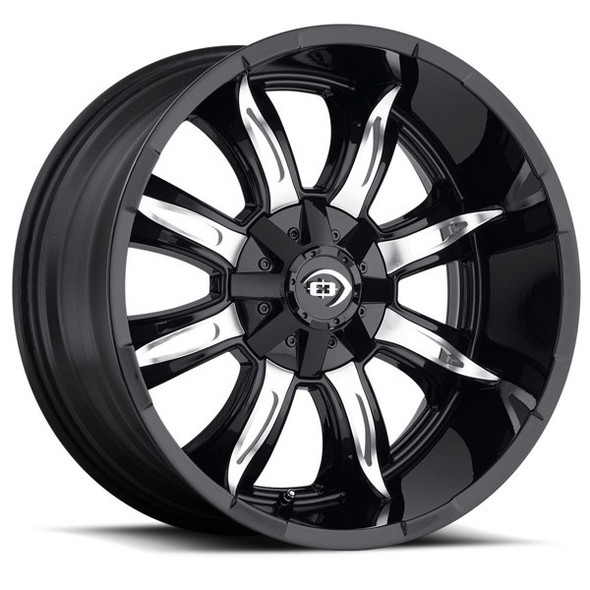 Vision 423 - 18x9 - 8x180 BP - 12mm Offset - Black Wheel