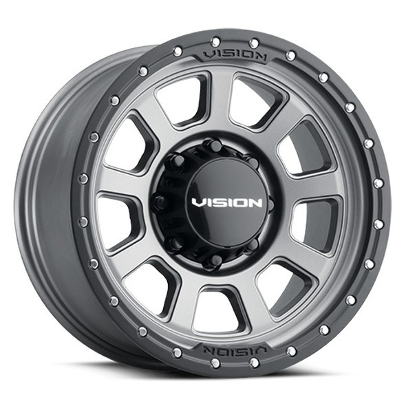 Vision 350 - 18x9 - 5x139.7 BP - 12mm Offset - Gunmetal Wheel