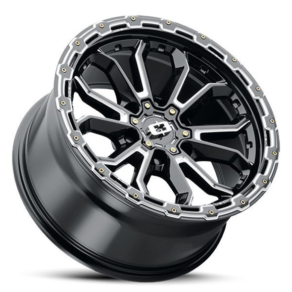 Vision 405 - 16x8 - 8x165.1 BP - 0mm Offset - Black Wheel