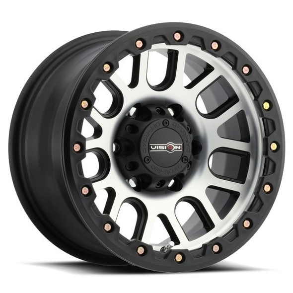 Vision 111 - 20x9 - 6x139.7 BP - 10mm Offset - Black Wheel