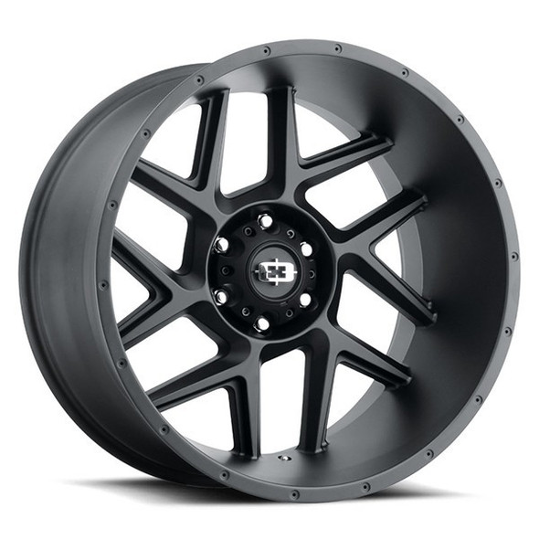 Vision 360 - 20x9 - 8x165.1 BP - 12mm Offset - Black Wheel