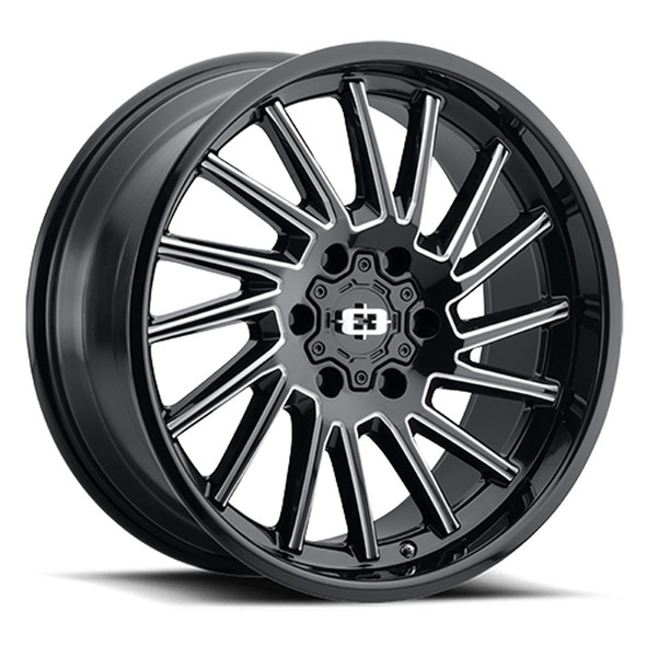 Vision 306 - 20x10 - 8x165.1 BP - -25mm Offset - Black Wheel