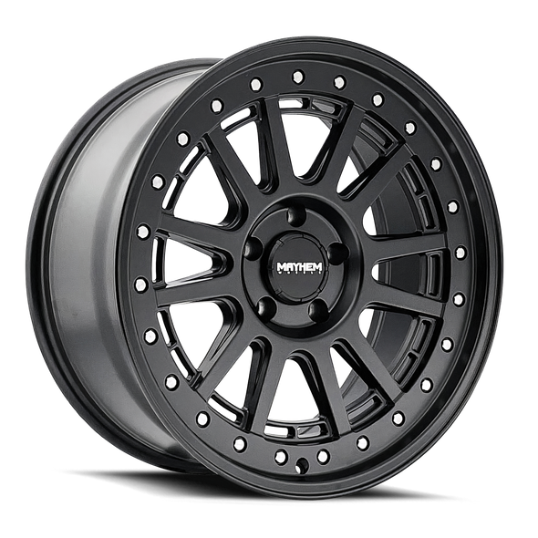 Mayhem 8305 - 20x9 - 5x127 BP - 0mm Offset - Black Wheel