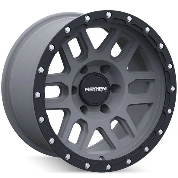 Mayhem 8304 - 20x9 - 8x170 BP - -12mm Offset - Gunmetal Wheel