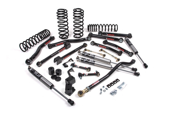 JKS J-Krawl 2.5in Lift Kit w/ Fox 2.0 Performance Series Shocks and STD Rate Coils (Flex End) |JSPEC125KFP