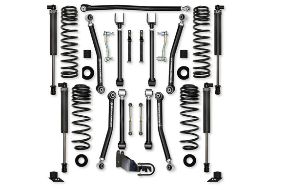Rock Krawler 2.5 In Adventure X Mid Arm Lift Kit, Stage 1 w/ RRD Shocks |JL25AXM-4XES1