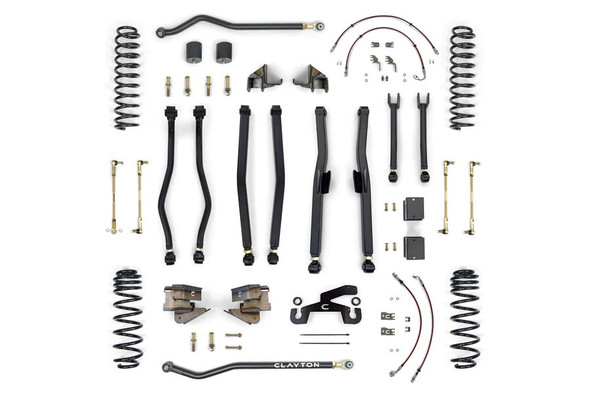 Clayton Off Road OVERLAND+  2.5in Long Arm Lift Kit |3409025