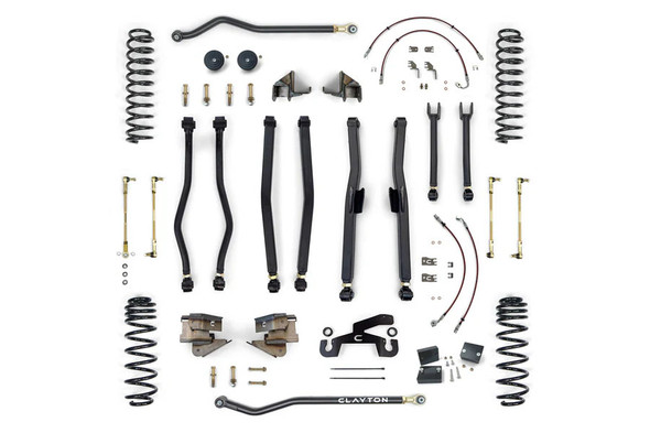 Clayton Off Road OVERLAND+ 2.5in Long Arm Lift Kit |3409325