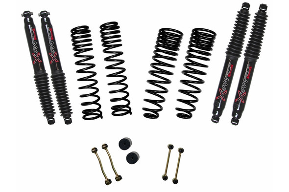 Skyjacker 2.5in Front/1in Rear Long Travel Coil Spring Kit |G251RPBLT - JT Rubicon