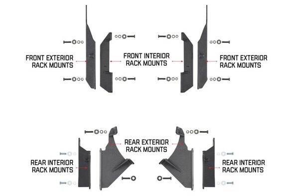Go Rhino SRM Mounting Bracket Kit |5910013T