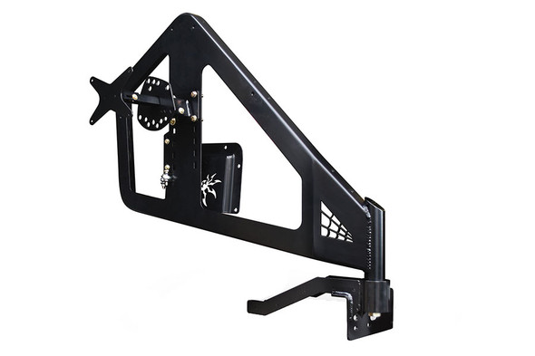Poison Spyder Frame Mounted Tire Carrier |1762030TP1-Fits Jeep Wrangler JK