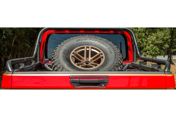 Rugged Ridge Bed-Mounted Spare Tire Carrier |11546.71-Fits Jeep Gladiator JT