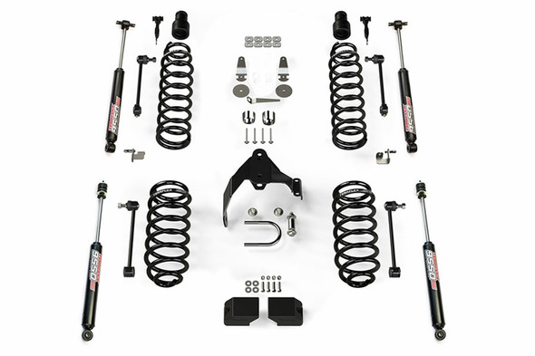 Teraflex 3in Coil Spring Base Lift Kit & 9550 VSS Twin-Tube Shocks |1251200