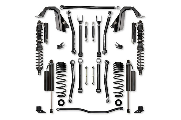 Rock Krawler 4.5in Adventure X 'No Limits' Coil Over Mid Arm Lift Kit |JL45AXMNL-392CS
