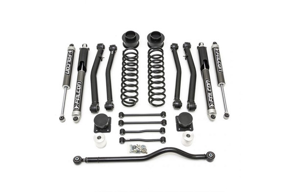 ReadyLift Suspension 4in Terrain Flex 4-Arm Kit w/ Falcon 2.1 Shocks |69-6041-Fits Jeep Gladiator JT