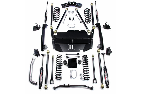Teraflex 4in Pro LCG Lift Kit W/9550 Shocks |1249484-Fits Jeep Wrangler LJ