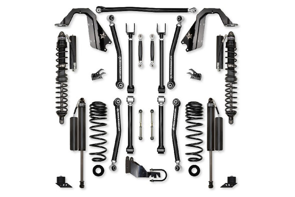 Rock Krawler 4.5in Adventure X No Limits Coil Over Mid Arm Lift Kit |JL45AXMNL-4XECS