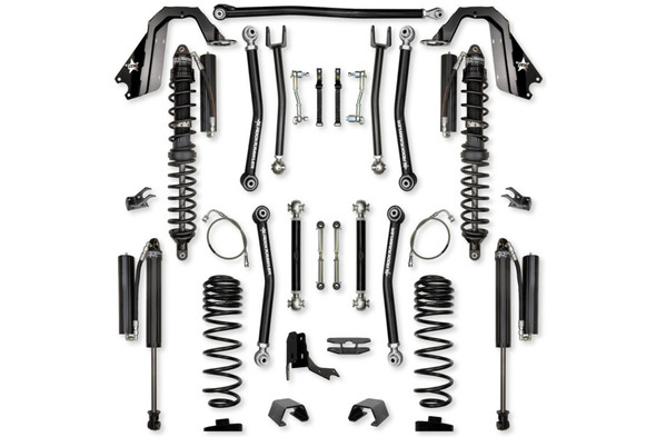 Rock Krawler 4.5in X Factor Coil Over Mid Arm Lift Kit |JT45XF-DCS