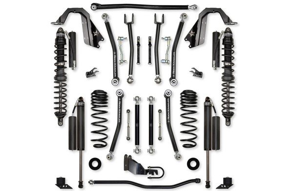 Rock Krawler 4.5in X-Factor Mid Arm Coil Over Lift Kit |JL45XF-4DCS