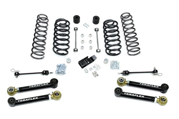 Teraflex 4in Lift Kit W/4 Lower Flexarms |1456430-Fits Jeep Wrangler TJ / Jeep Wrangler LJ