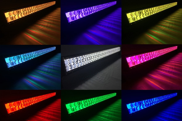 Quake LED 23 Inch Ultra Accent Series LED RGB Combo Light Bar - Dual Row Lock/Interlock |QUU526