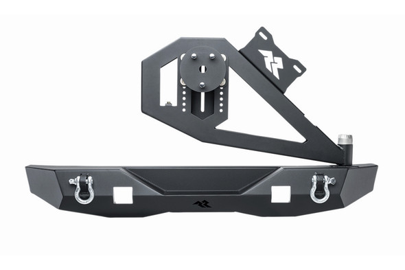 Rugged Ridge XOR Rear Bumper w/ Swing-Out Tire Carrier |11541.25-Fits Jeep Wrangler JK
