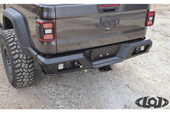 LOD Destroyer Rear Bumper - Black |JRB2001-Fits Jeep Gladiator JT