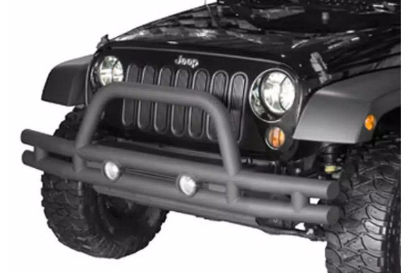 Rugged Ridge Dual Tube Front Bumper |11522.01-Fits Jeep Wrangler TJ / Jeep Wrangler YJ