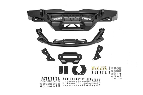 DV8 Spec Series Front Bumper |FBJL-09-Fits Jeep Wrangler JL / Jeep Gladiator JT