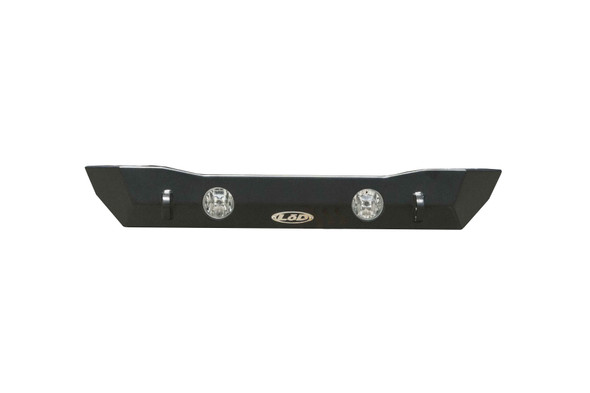 LOD Destroyer Shorty Front Bumper w/NO GUARD Black Powder Coated |JFB0701-Fits Jeep Wrangler JK