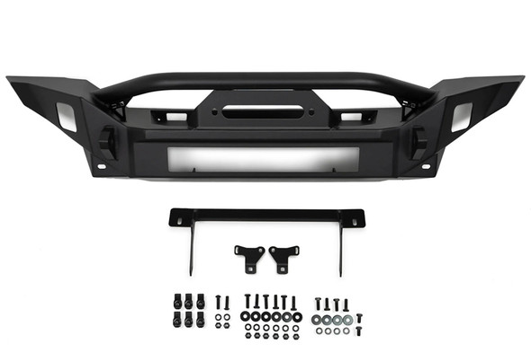DV8 FS-7 Mid-Width Winch Front Bumper |FBJL-07-Fits Jeep Gladiator JT / Jeep Wrangler JL / Jeep Wrangler JK