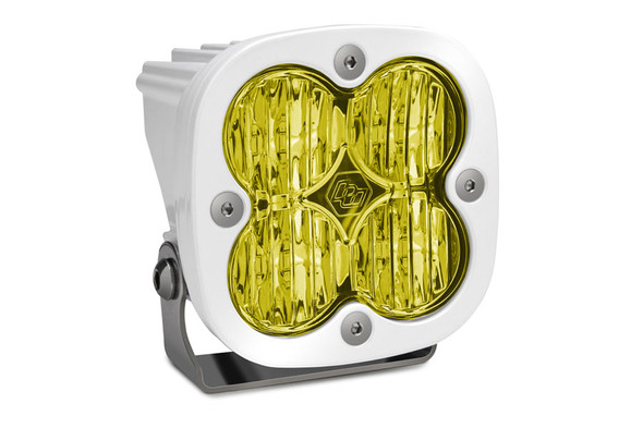 Baja Designs Squadron Pro White LED Auxiliary Light Pod, Wide Cornering - Amber |490015WT