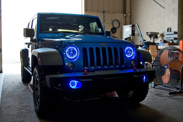 Oracle LED Surface Mount Headlight Halo Kit - Blue |3943-002