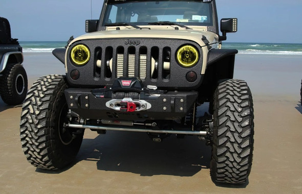 Oracle LED Surface Mount Headlight Halo Kit - Amber |3943-005-Fits Jeep Wrangler JK